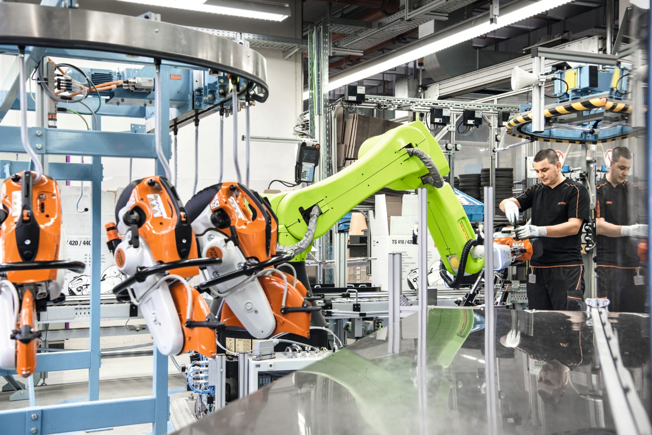 Produktion på STIHL